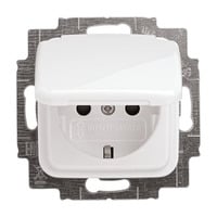 Busch-Jaeger Steckdosen-Einsatz 20 EUKB-214 weiß, Retail