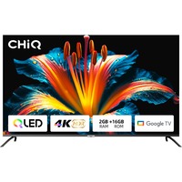 CHiQ U50QM8V, QLED-Fernseher 126 cm (50 Zoll), schwarz, Ultra HD/4K, Triple Tuner, SmartTV, Chromecast built-in