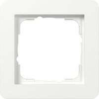 Gira Abdeckrahmen einfach weiß, Retail