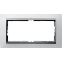 Gira Abdeckrahmen zweifach opak Event weiß, Retail