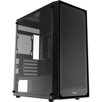 Gehäuse PC Mini Tower Ocypus Gamma C50 Schwarz Gehärtetes Glas