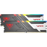 Patriot DIMM 64 GB DDR5-5600 (2x 32 GB) Dual-Kit, Arbeitsspeicher schwarz, PVVR564G560C40K, Viper Venom RGB, INTEL XMP