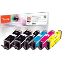 Peach Tinte Spar Pack Plus PI100-303 kompatibel zu Canon PGI-570XL, CLI-571XL 