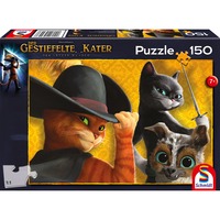 Schmidt Spiele Der gestiefelte Kater und seine Freunde, Puzzle 150 Teile