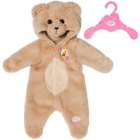 ZAPF Creation BABY born® Bär Kuschelanzug 43cm, Puppenzubehör