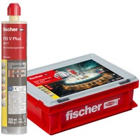 fischer Injektionsmörtel FIS V Plus 300 T Handwerkerkoffer grau, 10 Kartuschen mit je 300ml, im Koffer