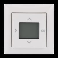 Busch-Jaeger Jalousie Compact Timer Typ 6422 UJ-914 mit integrierter Zeitschaltuhr und Memoryfunktion weiß (glänzend), Retail