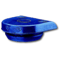 Busch-Jaeger Leitungseinführung 2081 geschlossen blau, Retail