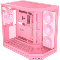 HYTE Y50 Strawberry Milk, Tower-Gehäuse hellrosa, Tempered Glass x 3