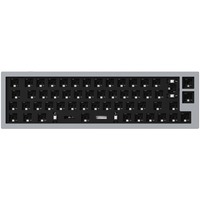 Keychron Q9 Barebone ISO, Gaming-Tastatur grau, Hot-Swap, Aluminiumrahmen, RGB