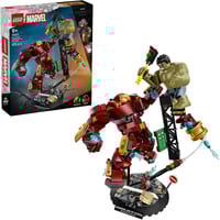 Image of 76343 Marvel Duell der Giganten: Hulkbuster vs. Hulk, Konstruktionsspielzeug