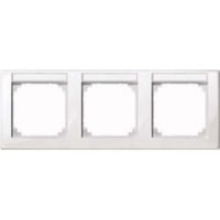 4042811033248 - Merten M-SMART-Rahmen 3f waagr 471319 mBeschriftungsträger polarweiß glänzend