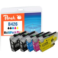 Peach Tinte Spar Pack Plus PI500-448 kompatibel zu Brother LC-426