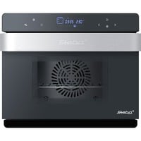 Steba Multifunktions-Dampfbackofen DG 30, Mini-Backofen schwarz/silber