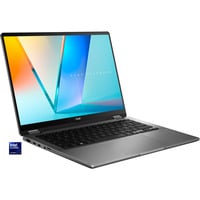 ASUS Vivobook 14 Flip (TP3407SA-QL023W), Notebook grau, Intel® Core™ Ultra 7 258V, Intel® Arc™ Graphics 140V, 32 GB LPDDR5X, 1 TB (1 TB SSD), Windows 11 Home 64-Bit