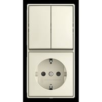 6438199017273 - Kombination Wippschalter 2601 5 20 EAPBJ-522