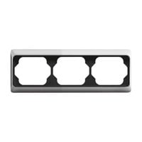 4011395012062 - BJ alpha exclusive Rahmen 1723KA-266 3fach titan waagerecht