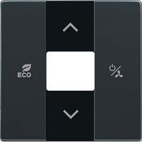 Busch-Jaeger Zentralscheibe, Rahmen anthrazit, Retail