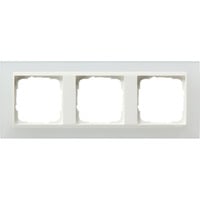 4010337074403 - GIRA 0213334 Abdeckrahmen 3fach Zwischen rahmen RW gl Event Opak Weiß