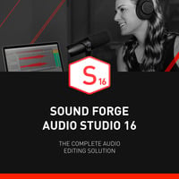 MAGIX SOUND FORGE Audio Studio 16, Multimedia, Recording-Software Deutsch
