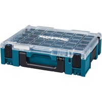 Makita MAKPAC-Organizer 191X84-4, Koffer blau/transparent, ohne Boxeinsätze