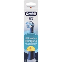 Oral-B Oral-B iO Ultimative Reinigung 4er, Aufsteckbürste schwarz, Überlegene Plaque-Entfernung