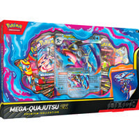  Pokémon-TCG: Mega-Entwicklung - Mega-Quajutsu ex Premium-Kollektion, Sammelkarten 