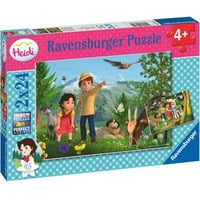 Kinderpuzzle Heidi''s Abenteuer 2x 24 Teile Teile: 48 (2x 24) Altersangabe: ab 4 Jahren