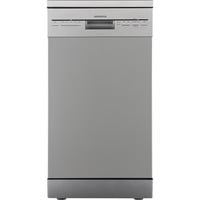 Respekta Bena GSPS45SI-12, Spülmaschine silber, 45 cm