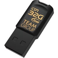 Team Group C171 32 GB, USB-Stick schwarz, USB-A 2.0