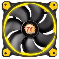 Thermaltake Riing 12 LED Yellow 120x120x25, Gehäuselüfter schwarz/gelb