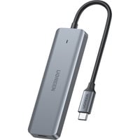 UGREEN USB-C Hub (4-Port, USB 3.0, OTG), USB-Hub grau