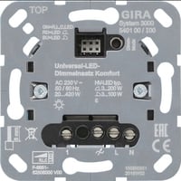 4010337048268 - Universal-LED-Dimmeinsatz Komfort Typ 540100 Unterputz Drucktaster dimmbar Dimmer 4010337048268 - Universal-LED-Dimmeinsatz Komfort Typ 540100 Unterputz Drucktaster dimmbar Dimmer