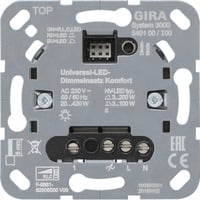0 Universal-LED-Dimmeinsatz Komfort, Typ 540100, Unterputz, Drucktaster, dimmbar, Dimmer Retail