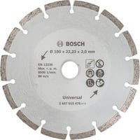 Bosch Heimwerken & Garten Diamanttrennscheibe Universal, Ø 180mm Bohrung 22,23mm