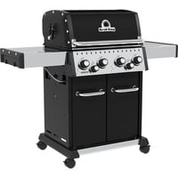 Broil King Gasgrill Baron 490 schwarz/edelstahl, mit Seiten- und Heckbrenner