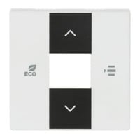 Busch-Jaeger Zentralscheibe studiows, Tastatur weiß, Retail