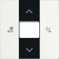 Busch-Jaeger Zentralscheibe studiows, Tastatur weiß, Retail