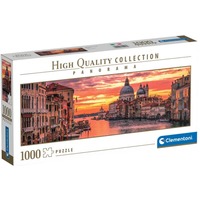 Clementoni High Quality Collection Panorama - Venedig Canale Grande, Puzzle 1000 Teile