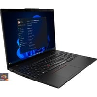 Lenovo ThinkPad L16 AMD G1 (21L70015GE), Notebook schwarz, AMD Ryzen 7 PRO 7735U, AMD Radeon 680M, 16 GB DDR5, 512 GB (512 GB SSD), Windows 11 Pro 64-Bit