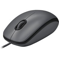 Logitech M100, Maus schwarz, kompatibel mit Windows/macOS/ChromeOS/Linux