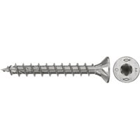 fischer Spanplattenschraube PowerFast II 4,5x30 Senkkopf TX 200 Stück, mit Vollgewinde, Edelstahl A4
