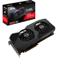 ASUS AMD Radeon RX 6700XT DUAL, Grafikkarte RDNA 2, GDDR6, 3x DisplayPort, 1x HDMI 2.1