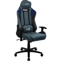 Aerocool DUKE, Gaming-Stuhl blaugrau/blau, Steel Blue