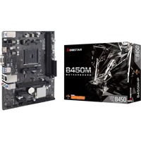 Biostar B450MHP, Mainboard grau