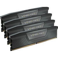 Corsair DIMM 96 GB DDR5-6400 (4x 24 GB) Quad-Kit, Arbeitsspeicher schwarz, CMK96GX5M4B6400C32, Vengeance, INTEL XMP