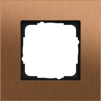 Gira Abdeckrahmen 1-fach, Abdeckung bronze, Retail