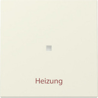 Gira Wippe Kontrollfenster und Heizung Ein Aus weiß, Retail