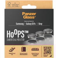 PanzerGlass Hoops Kameraschutz, Schutzfolie grau, Samsung Galaxy S24+