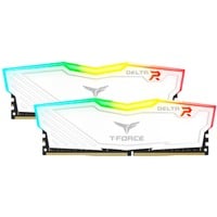 Team Group DIMM 16 GB DDR4-3600 (2x 8 GB) Dual-Kit, Arbeitsspeicher weiß, TF4D416G3600HC18JDC01, Delta RGB, INTEL XMP
